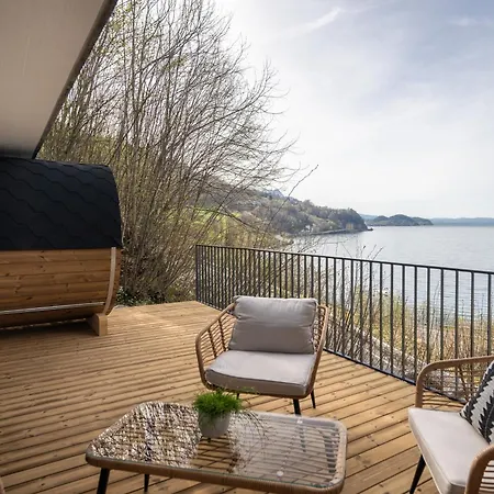 Bijou Side Sauna - Panorama-terrasse, Sauna Und Seeblick 莱西根